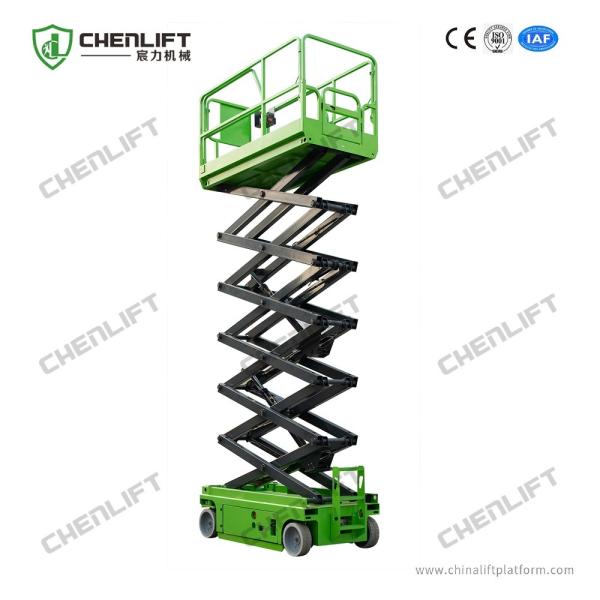 Cheap 8m 450Kg Loading Self-propelled Scissor Lift Electrical Driving with CE certificate for sale