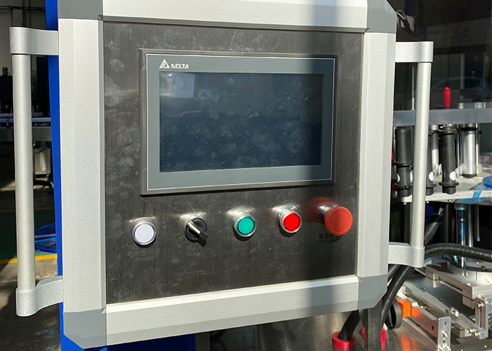 Fully Automatic Rotary Type Three Side Sticker Labeling Machine For Bottles