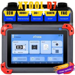 Best XTOOL D7W D7WIFI Bi-directional All Systems Diagnostic &amp; Key Programmer Support ECU Coding CAN FD &amp; DOIP 40+ Services wholesale