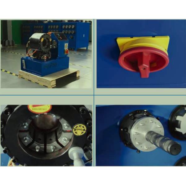 P38 Hydraulic Hose Crimping Machine 6-38mm 300T Force 8 Die Sets