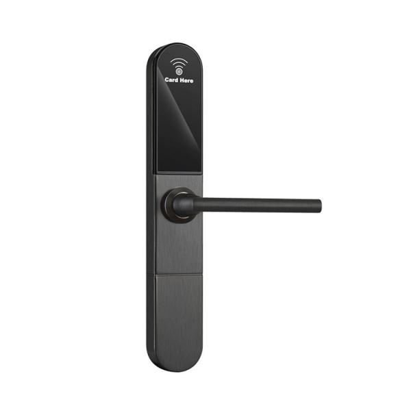 Cheap Wireless Internet app controlled door locks LORA Technology Black Color for sale