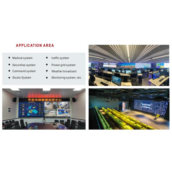 Ultra Thin Commercial Fine Pitch Led Display 8x12 Led Wall P1.5 P1.8 P1.9