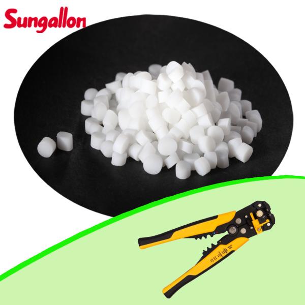 Cheap Non Sticky Tool Handles TPE Raw Material Translucent ISO14001 Certified for sale