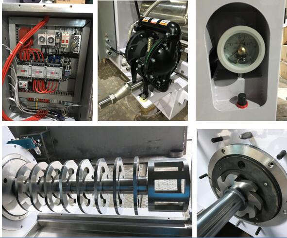 Low Temperature 55kW Paint Grinding Machine 100L Horizontal Sand Mill