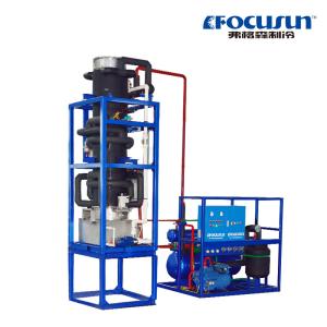 10T Tube Ice Making Machine With Bitzer Compressor for Hotels Bars and Coffee Shops