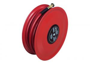 Best Red Hose Reel Disc With Fire Hose Reel Nozzle Plastics Powder Coating wholesale