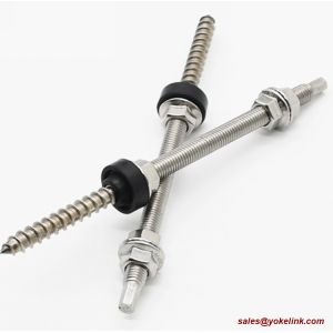 China Solar Fastener Stainless Steel Solar Ground/Roof Mount Hanger Bolts on sale