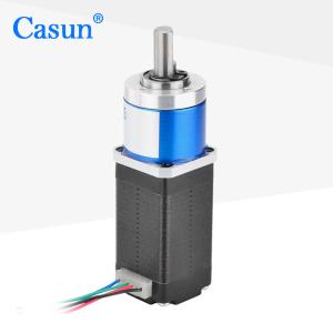 Best Reduction Ratio NEMA 8 Geared Stepper Motor 0.2A 14mN.m For Industrial Automation Field wholesale