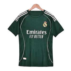 Real Madrid 2025-2026 Pre-match Training Uniform Player Version Supports Group Customization