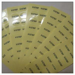 China Custom Printed Roll  Adhesive Paper/PVC Label, Transparent clear pvc label,clear adhesive pvc sticker label on sale
