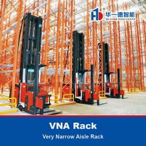 China VNA Rack Very Narrow Aisle Heavy Duty Rack VNA Pallet Racking Warehouse Storage Rack with three way forklift on sale