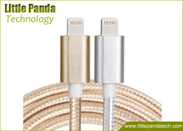 Cheap New Style USB Data Cable Aluminium Alloy Port for Andriod and Iphone 5/6 USB Charging Cable for sale