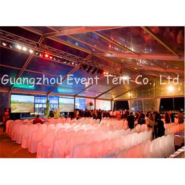 Professional big Top Party Tent , Customized Outdoor Tent With red roof