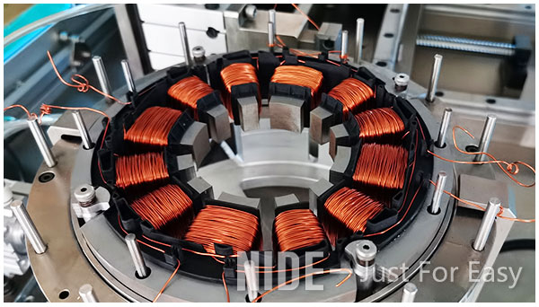 BLDC winding machine.jpg Multishaped Slot Washing Machine Stator Winding Machine
