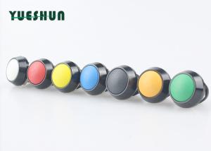 IP65 Panel Mount Push Button Switch , Momentary Push Button Switch Normally Open