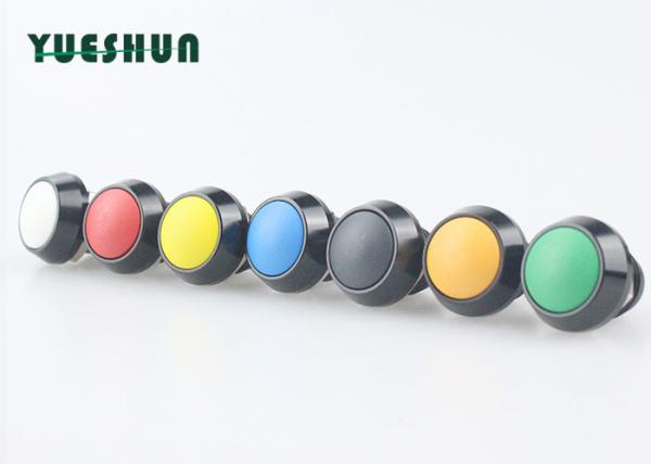 Cheap IP65 Panel Mount Push Button Switch , Momentary Push Button Switch Normally Open for sale