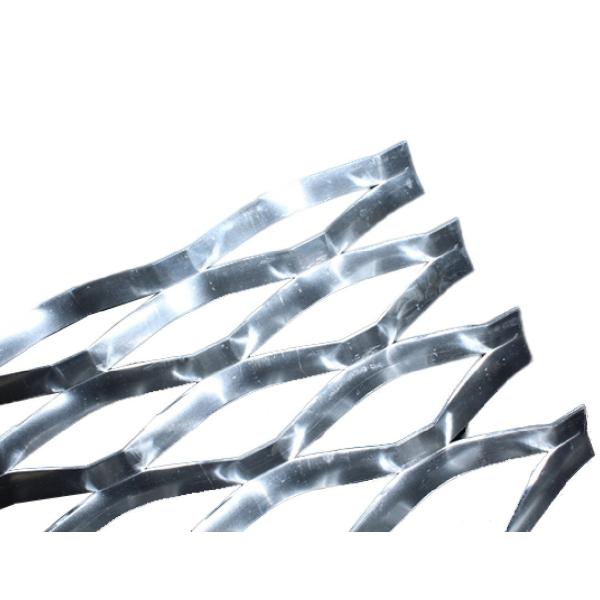 Packaged expanded metal sheets ready for shipping