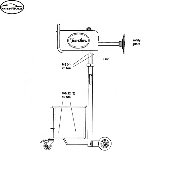 On-car Type Car Brake Disk Cutting Machine Brake Lathe Machine