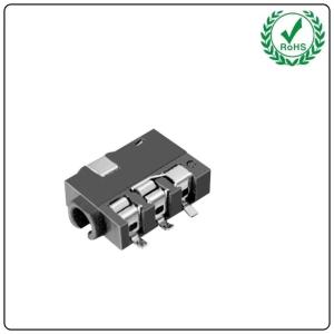 China Plastic / Copper / Alloy 2.5mm Stereo Headphone Jack Wiring PJ20210 on sale