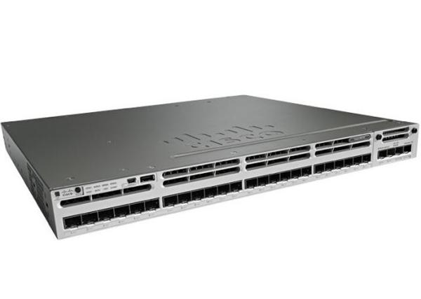 C3850 Series Cisco 24 Port Gigabit Switch , L3 Managed Ethernet Switch WS-C3850