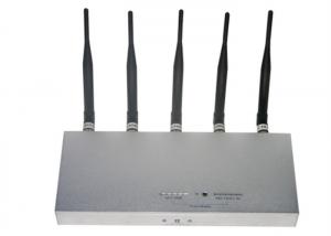 Best Wireless Camera Mobile Phone Signal Jammer Blocker With 5 Omni Directional Antenna wholesale