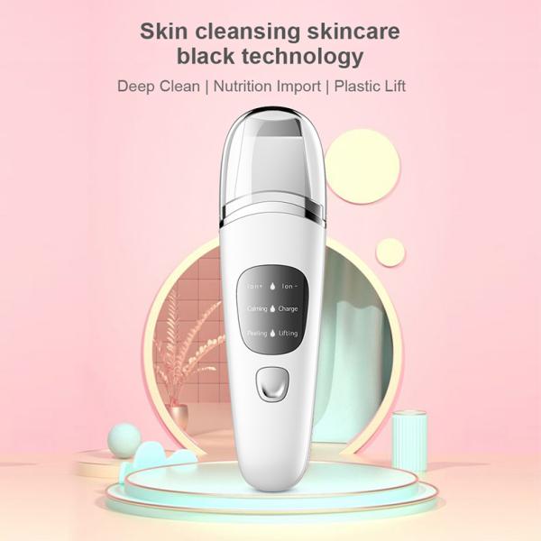 3 Modes Exfoliators Ultrasonic Skin Scrubber Spatula Waterproof