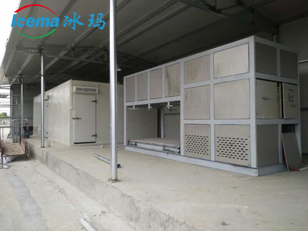 2000 KG Air-cooled Container Block Ice Machine for High Productivity and Competitive
