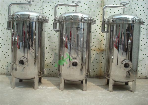 Cheap Cartridge Filters Housing For Reverse Osmosis Water Treatment Plant / System for sale