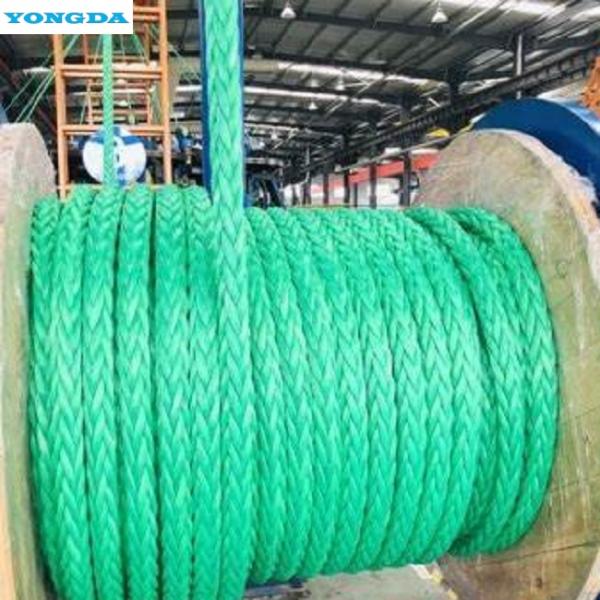 12-Strand Mixed Polyester And Polypropylene Rope