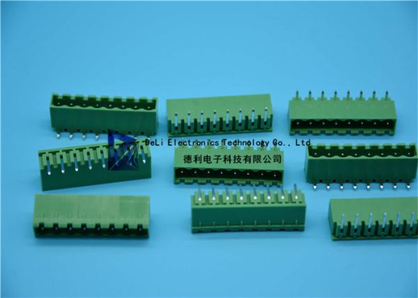 Cheap CTB9350 8A Header Pluggable Terminal Block 5 Mm Terminal Block Connector for sale