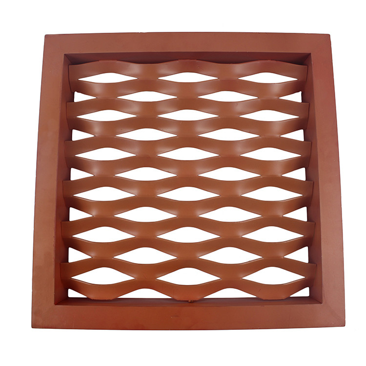 Best Custom Design Shape Expanded Aluminum Mesh Ceiling With Spraying Coated wholesale
