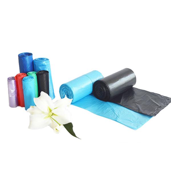Custom Order Accepted HDPE/LDPE/LLDPE Kitchen Garbage Bags with Heavy Duty Drawstring