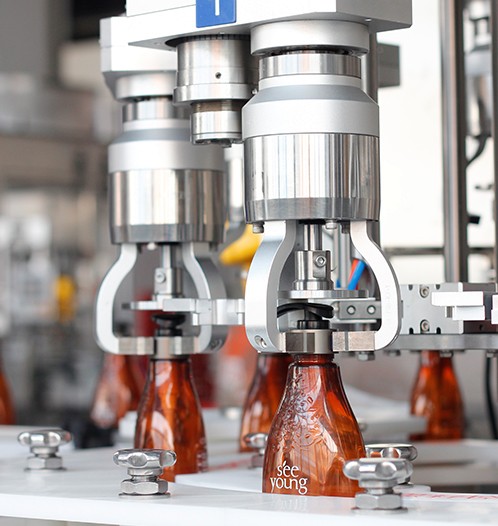 1.5KW Food And Beverage Automatic Bottle Capper