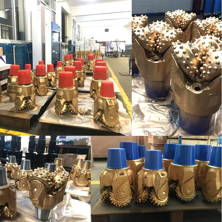 Supplier TCI Tricone Cone Drill Bit Bearing Sealed Three Roller Drill Bit Mining Button Drilling Bit