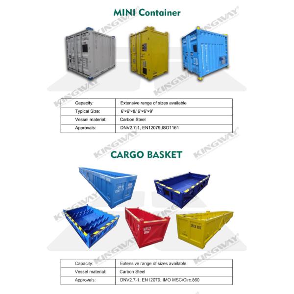 LR Classification Society 20ft DNV 2.7-1 Offshore Reefer Container with DNV 2.7-1 Standards LR Classification