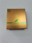 Golden Custom Embossed Boxes Aseptic Flat Pack Cardboard Boxes Degradable