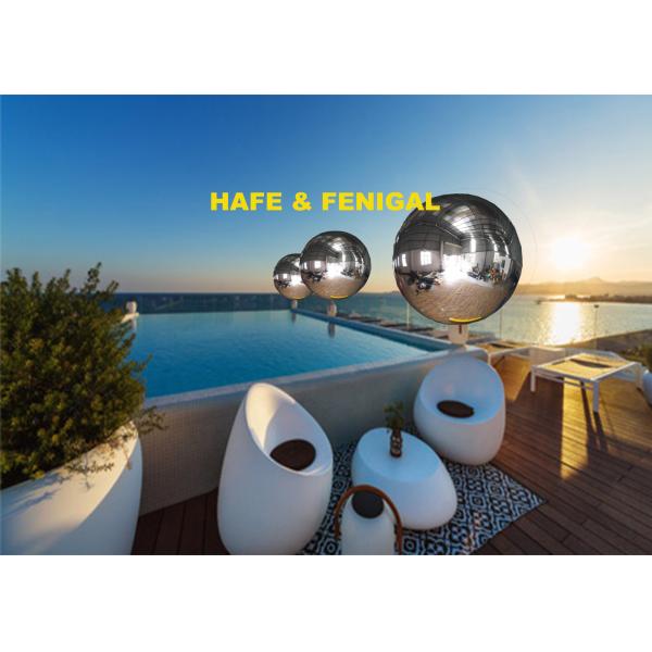 Branding Exhibition Decoration 8M Mirror Balloon Inflatable