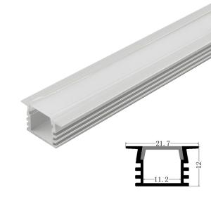 Best 1612B Recessed LED Profiles &amp; Extrusions With End Caps wholesale
