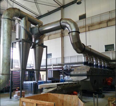 Class Fluid Bed Drying Equipment Vibrating Fluidized Bed Dryer For Food Processing