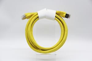 Best High Speed Cat 6 Ethernet Patch Cable 250MHz Bandwidth RJ45 Connector PVC Jacket Yellow Shielding wholesale