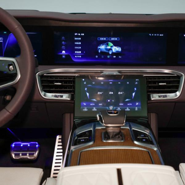 2023 2024 Hongqi E-HS9 Edition Seven-Seats Long Range Suv With Length * Width * Height 5209*2010*1713