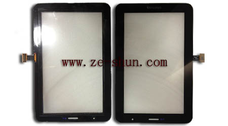 Replacement Touch Screens For Samsung P3100 Tab 2 , Black