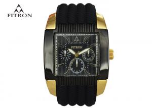 Best Stylish Mens Designer Square Face Watches , Mens Oversized Watches Eco Friendly wholesale