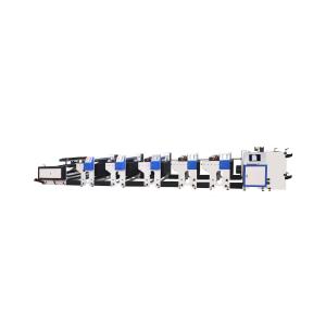 Best 800mm Inline Printing Machine , Leaflet Manual Flexo Printing Machine wholesale