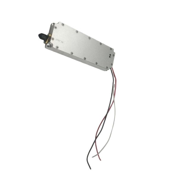 High-Efficiency 50W GaN-based Power Amplifier Countermeasure Module with 100~8000MHz Wide Frequency Range for Drone Signal Jamming