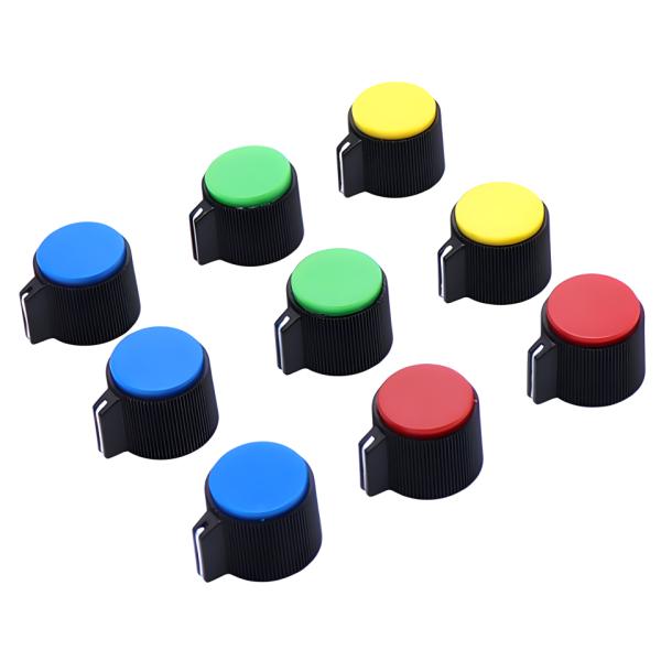 Bakelite Plastic Potentiometer Knob 6mm KNP-20 Rotary Control Knobs