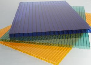 China  Multiwall Polycarbonate Sheet / 10mm Polycarbonate Insulated Roofing Sheets on sale