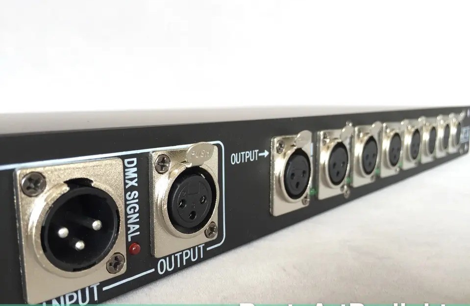 Agi32 Layout 4 Channel DMX Signal Amplifier Isolator Amplifier