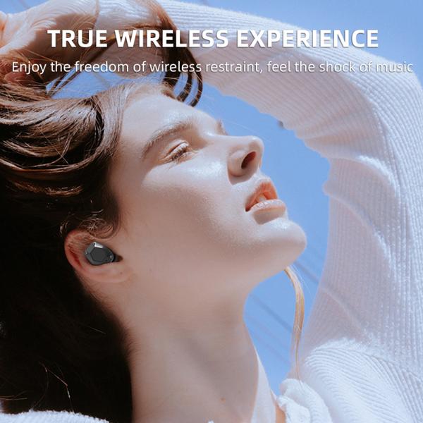 Noise Cancelling TWS Wireless Bluetooth Earbuds Waterproof T15 With Charging Case