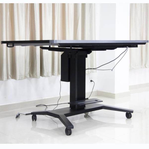 Interactive Smart Board Stand With Tilt And Heigh Adjustable For Size 55~86 Inch Boards